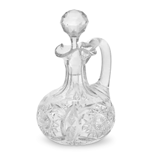 Cut Glass Cruet Bottle