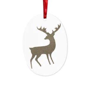 Deer Ceramic Hanging Ornament