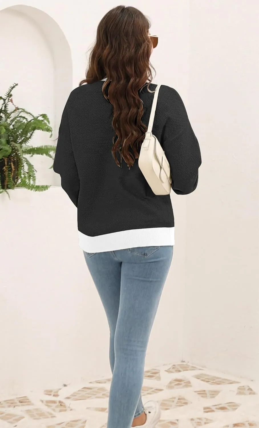Disamer Women's 2025 Knit Cardigan Sweaters Fall Clothes Long Sleeve Fashion Casual Y2k Tie Open Front Cropped Jackets