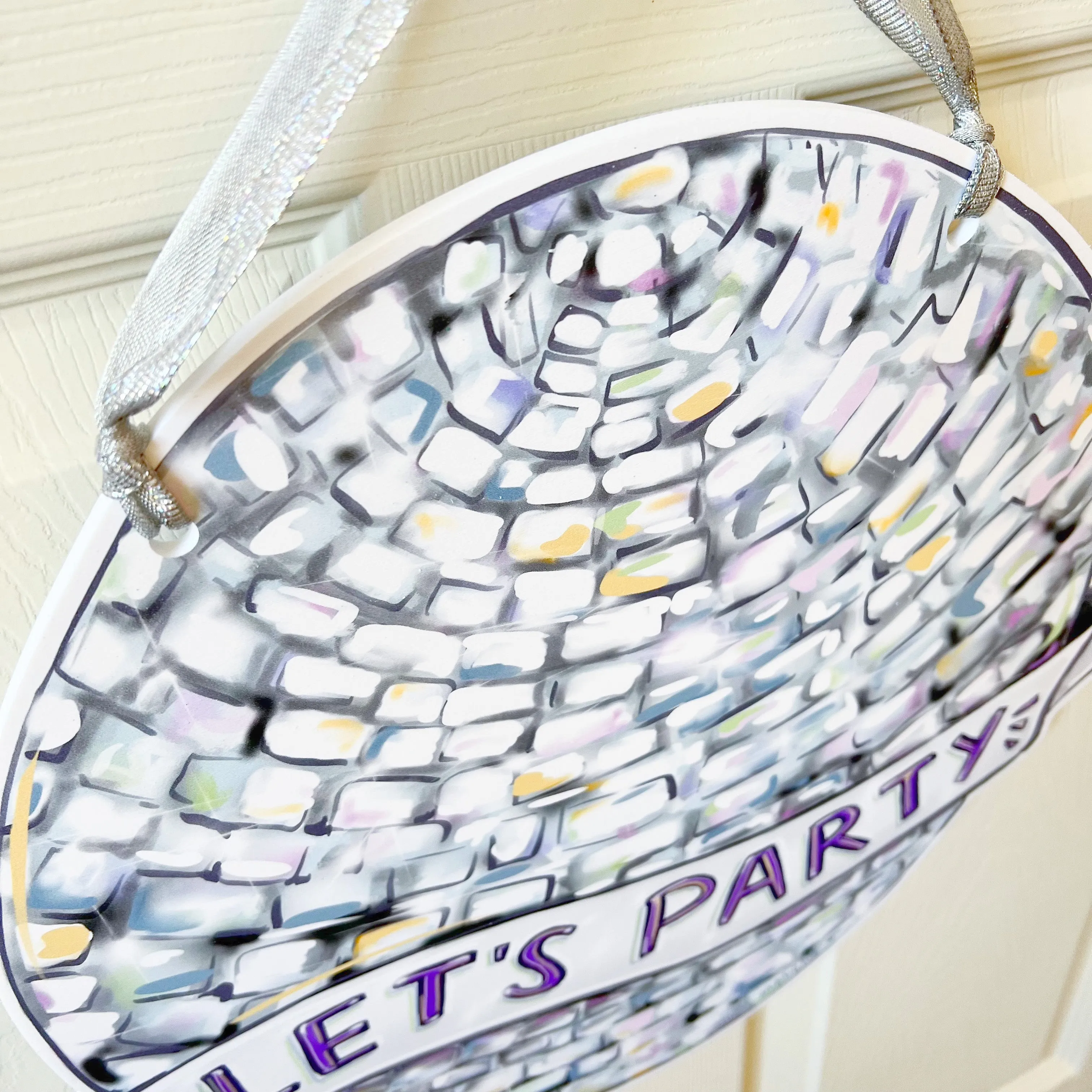 Disco Ball Door Hanger