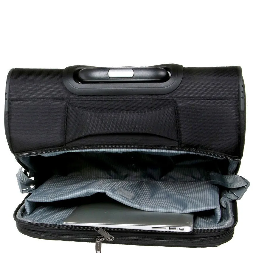 DR683 Durable Nylon Polyester Business Travel Pilot Case Black