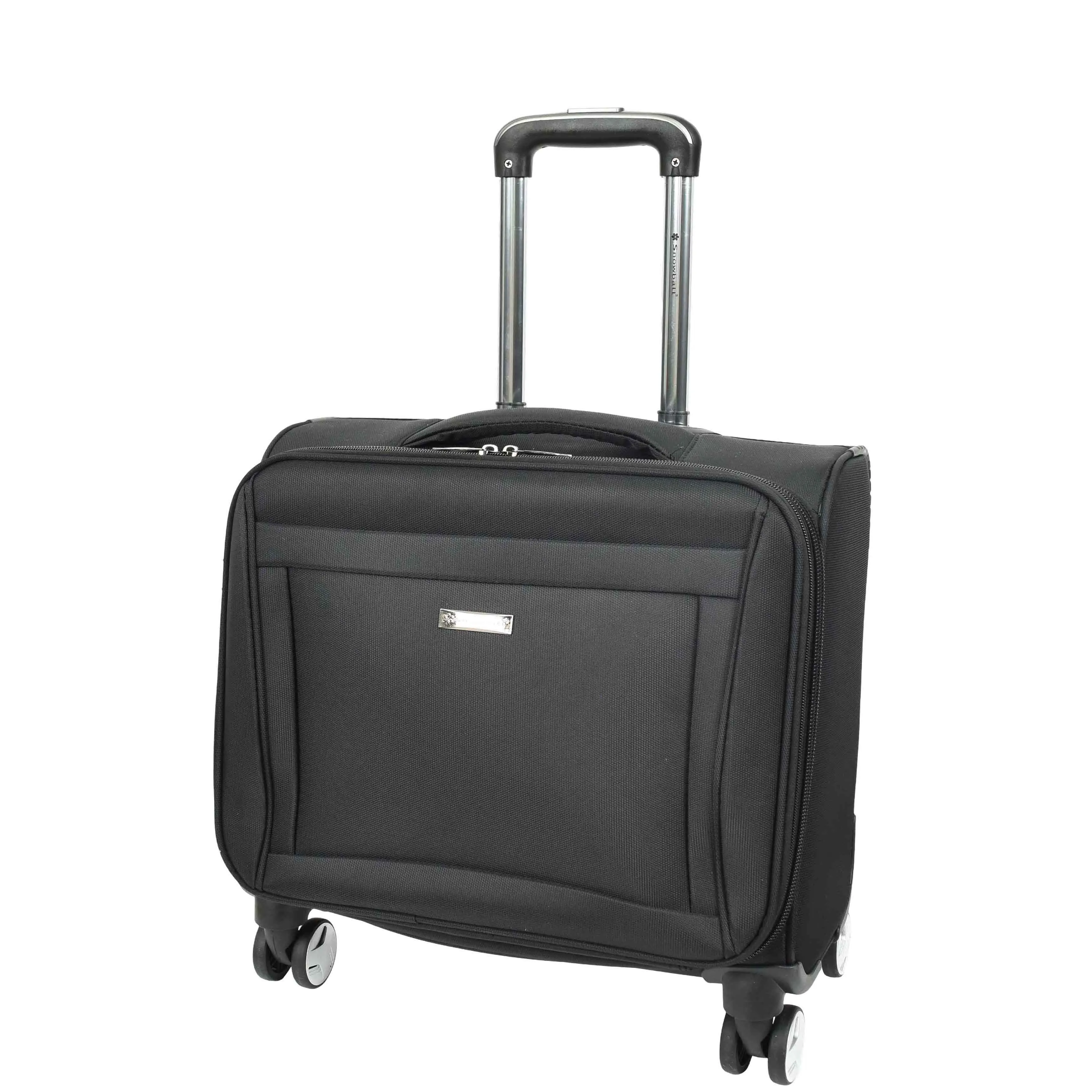 DR683 Durable Nylon Polyester Business Travel Pilot Case Black