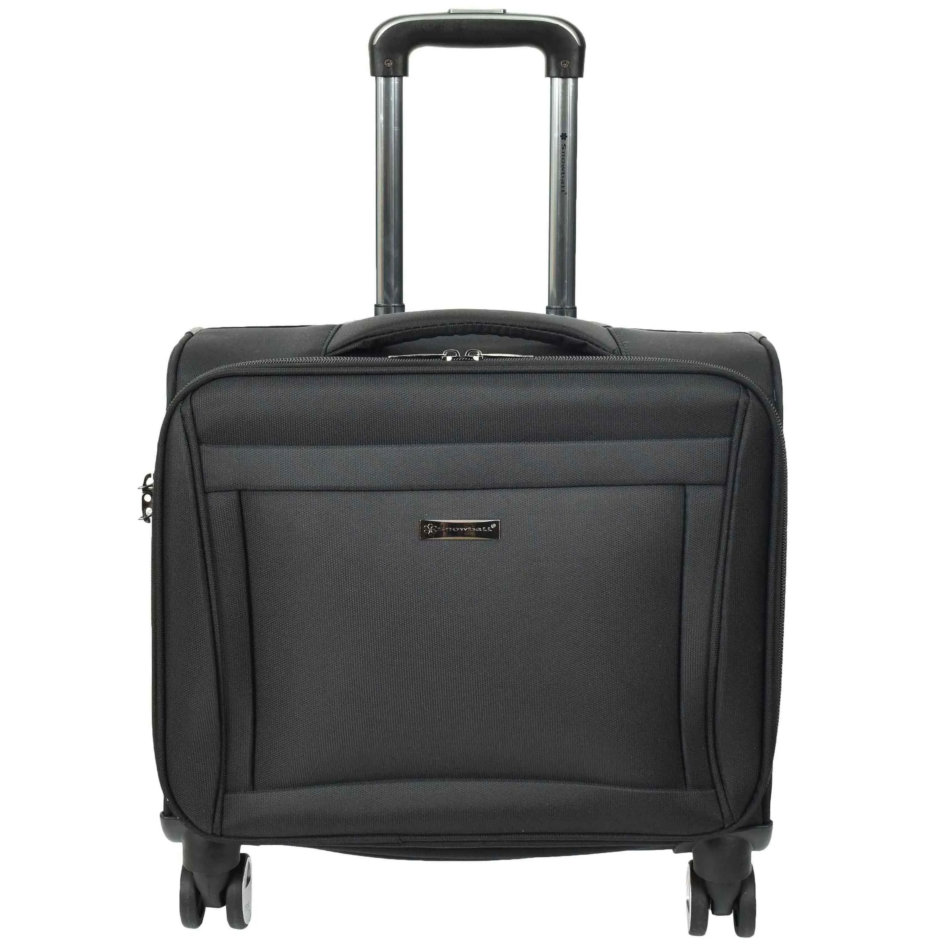 DR683 Durable Nylon Polyester Business Travel Pilot Case Black