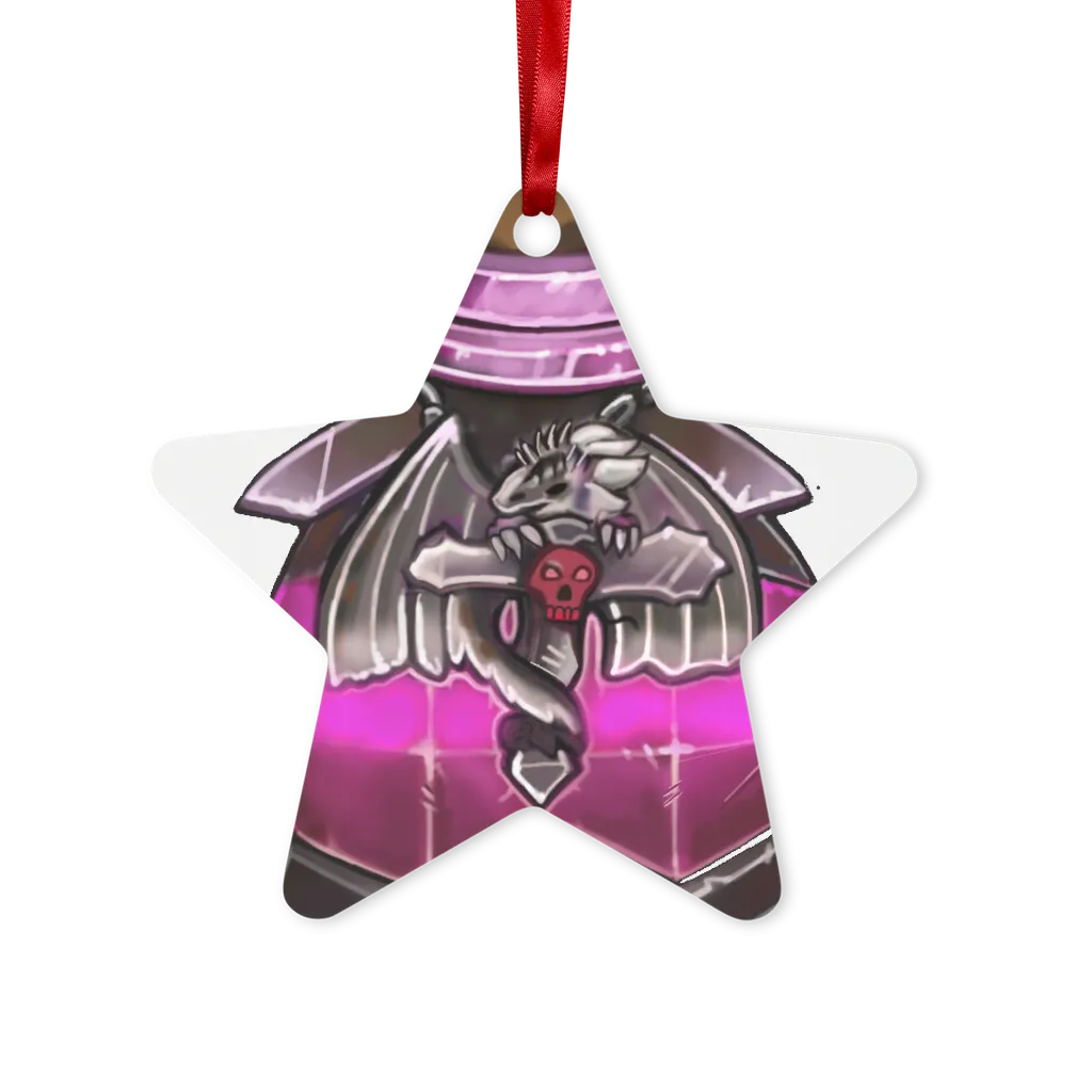 Dragon Potion Metal Hanging Ornament