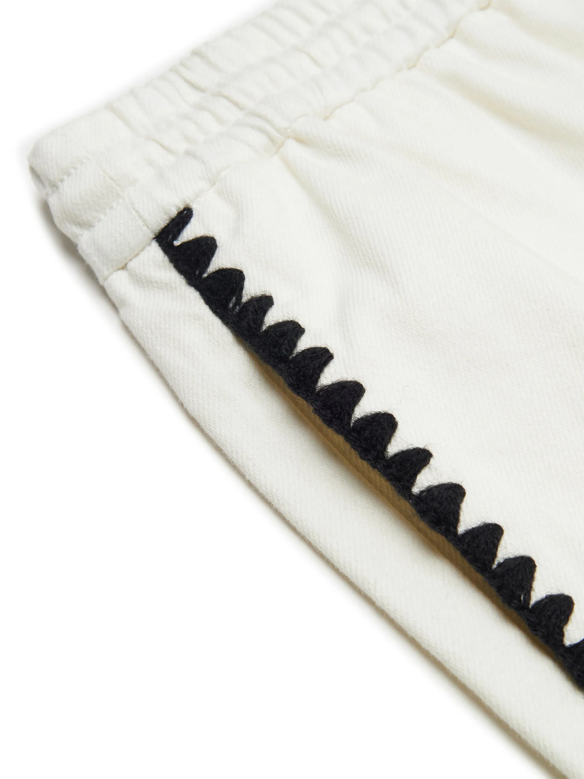 Drawstring High Rise Shorts