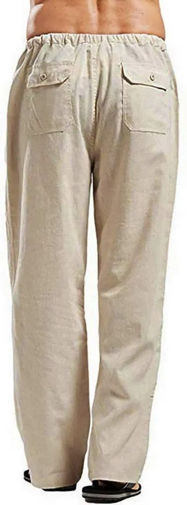 Dudubaby Cargo Pants for Men Splicing Printed Overalls Casual Pocket Sport Work Casual Trouser Pants