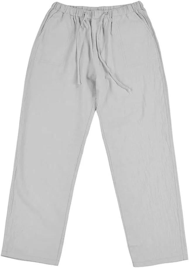 Dudubaby Cargo Pants for Men Splicing Printed Overalls Casual Pocket Sport Work Casual Trouser Pants
