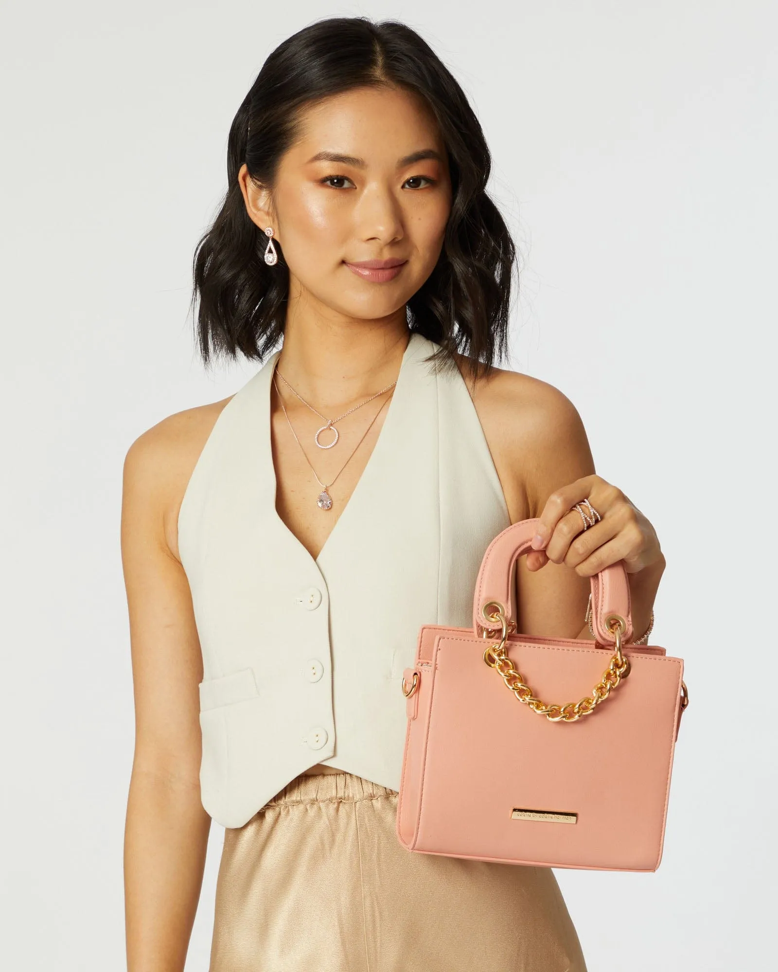 Ella Mini Pink Tote Bag