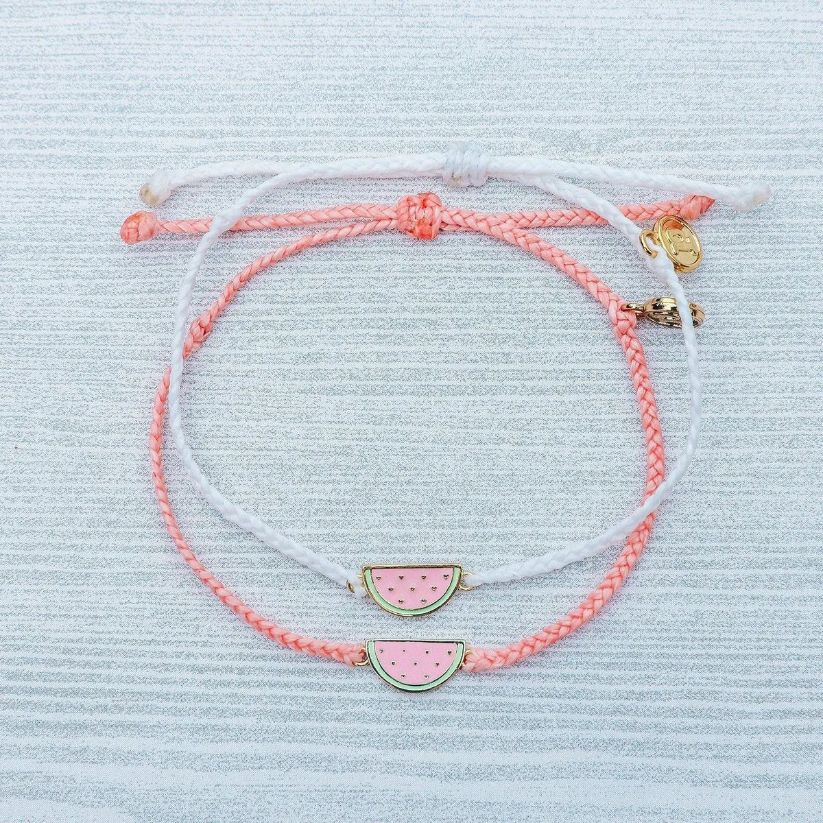 ENAMEL WATERMELON CHARM BRACELET | PURA VIDA