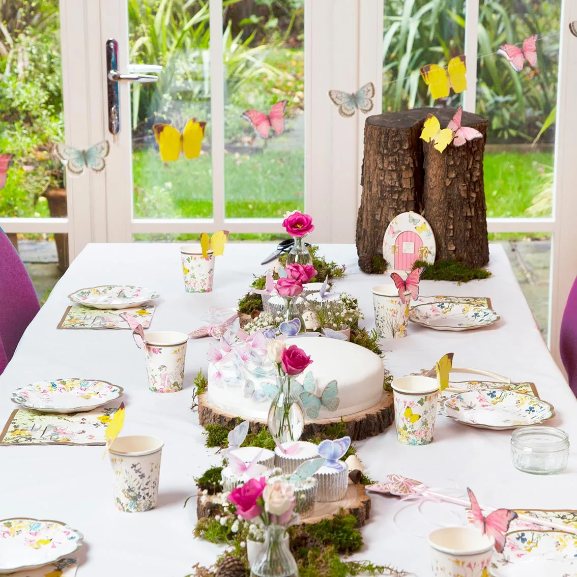 Fairy & Butterfly Paper Napkins