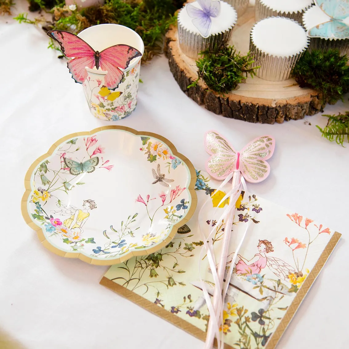 Fairy & Butterfly Paper Napkins