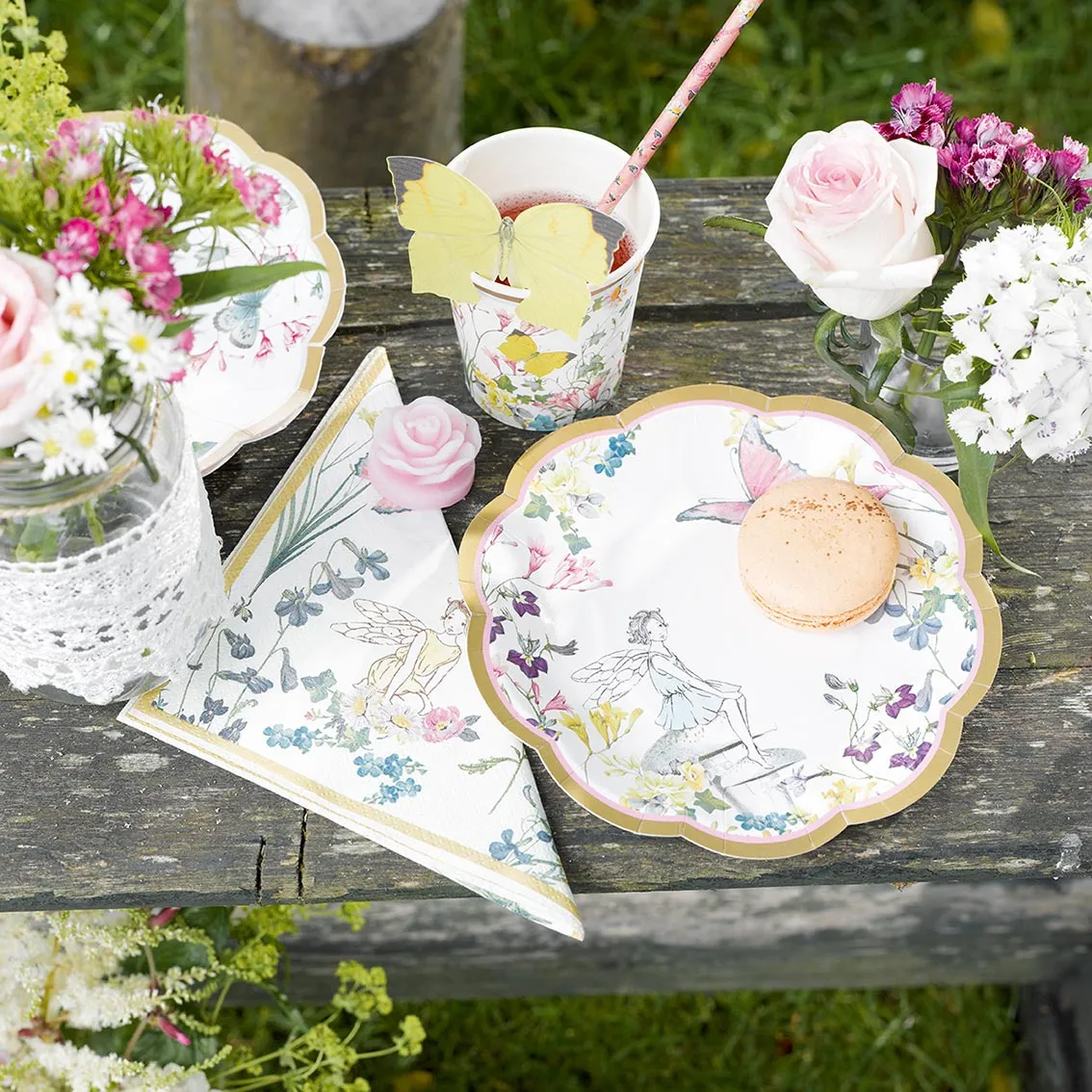 Fairy & Butterfly Paper Napkins