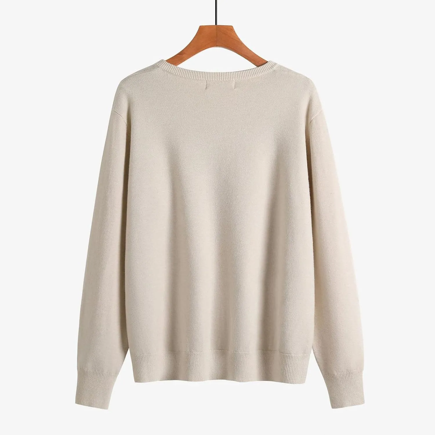 Fall Sweaters for Women Button Down Crew Neck Pullover Cardigan Long Sleeve Casual Outwear Coats 2024 Fall Winter