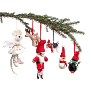 Festive Friends Ornaments