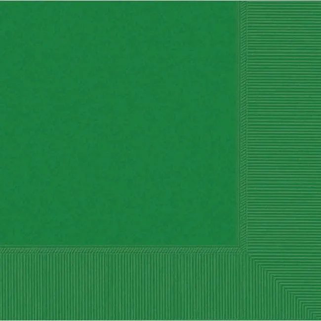 Festive Green Dinner Napkins 20ct