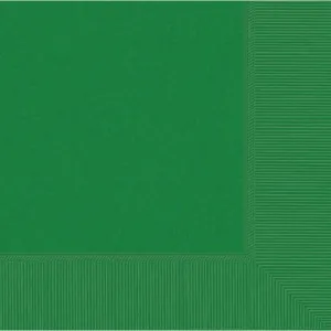Festive Green Dinner Napkins 20ct