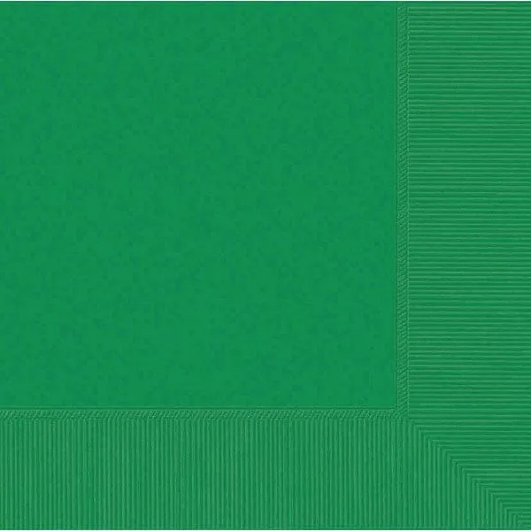 Festive Green Luncheon Napkins 50 Ct