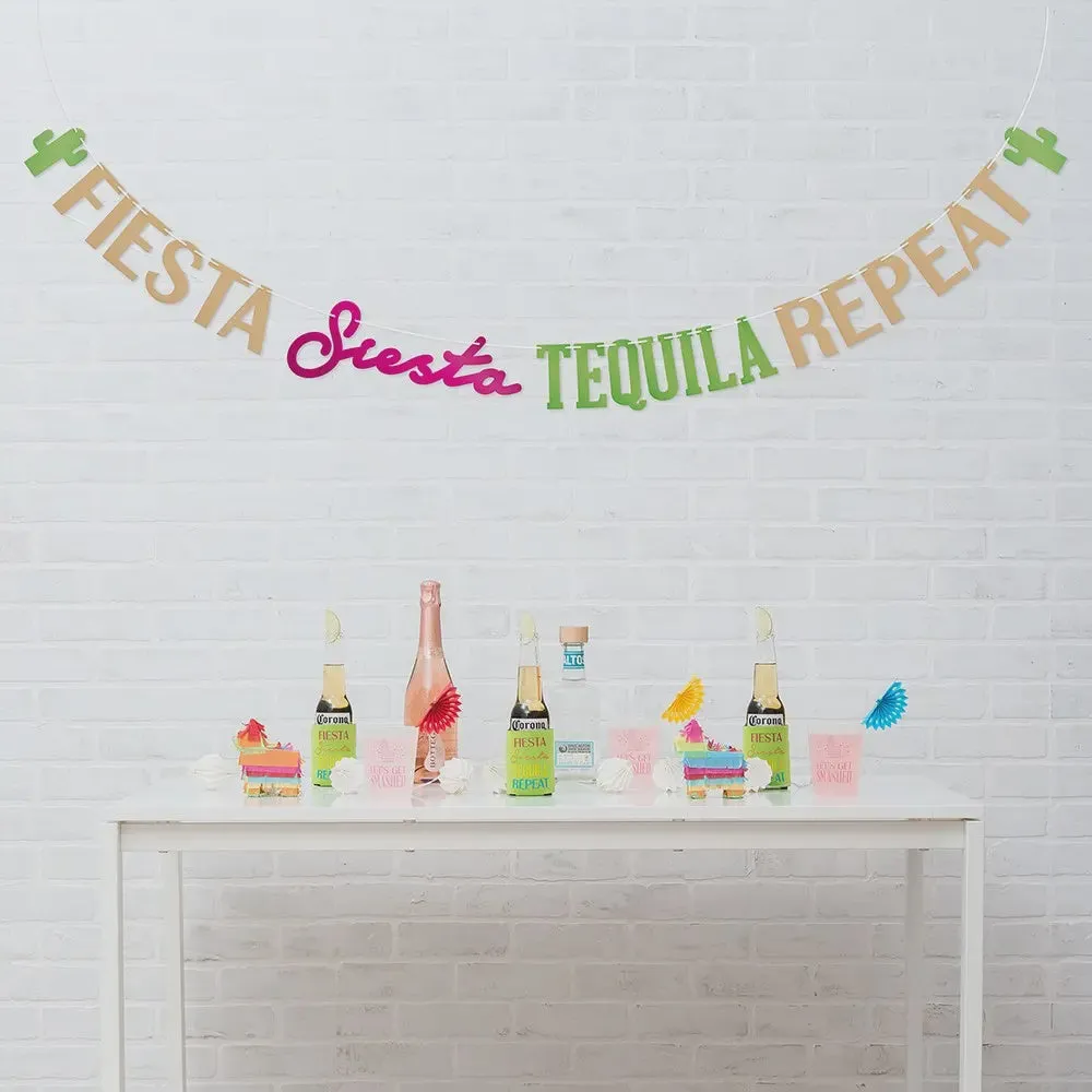 Fiesta Siesta Tequila Repeat Garland