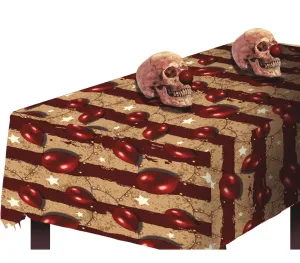 Freaky Clown Tablecloth Halloween Tableware