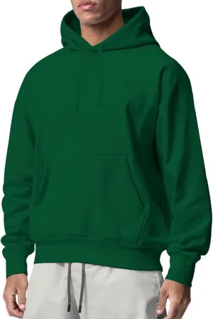 Fxbar Hoodies for Men Heavyweight Lined Hoodie Thick Winter Pullover Warm Hooded Sweatshirt Thermal Windproof Jacket
