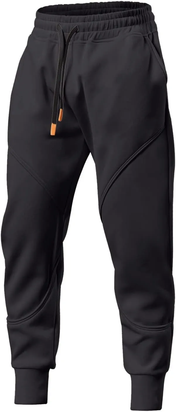 FZVYD Men Jeans Slim Fit Mens Casual Elastic Drawstring Cargo Pants Lightweight Relaxed Fit Cotton Workout Sweatpants 2023
