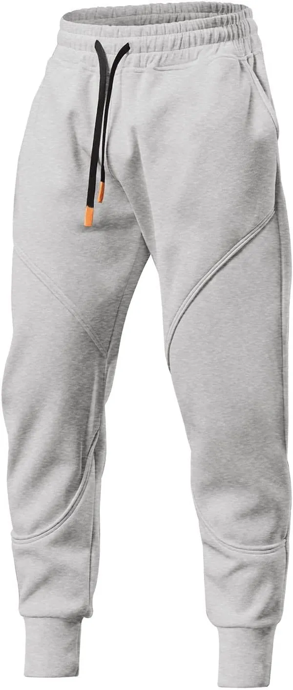 FZVYD Men Jeans Slim Fit Mens Casual Elastic Drawstring Cargo Pants Lightweight Relaxed Fit Cotton Workout Sweatpants 2023