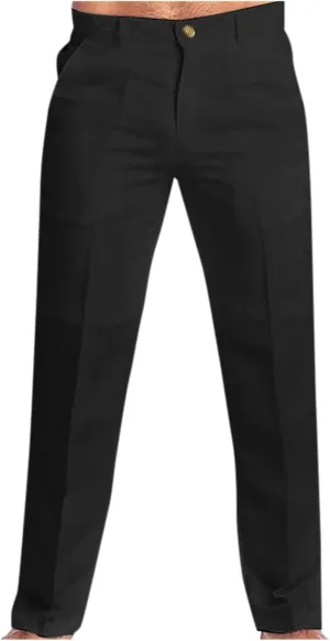 FZVYD Men's Stretch Pants Mens Casual Elastic Drawstring Cargo Pants Lightweight Relaxed Fit Cotton Workout Sweatpants 2023