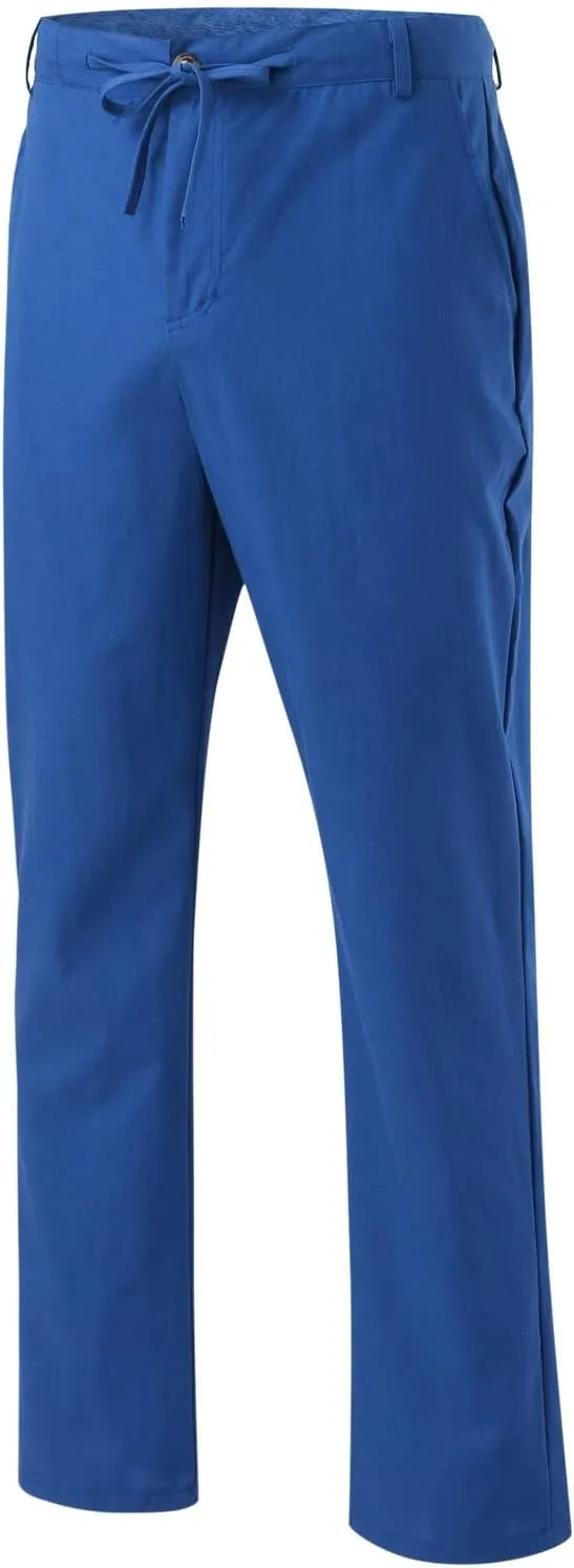 FZVYD Pinstripe Pants Men Mens Casual Elastic Drawstring Cargo Pants Lightweight Relaxed Fit Cotton Workout Sweatpants 2023