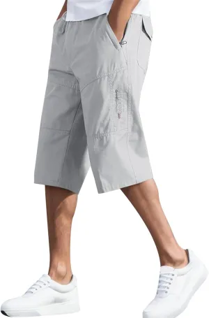 FZVYD Relaxed Fit Pants for Men Mens Joggers Cargo Pants Fashion Casual Sweatpants Work Pants Drawstring Loose Trousers