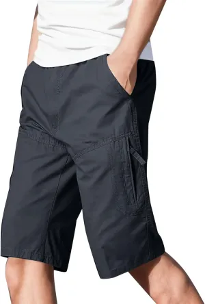 FZVYD Relaxed Fit Pants for Men Mens Joggers Cargo Pants Fashion Casual Sweatpants Work Pants Drawstring Loose Trousers
