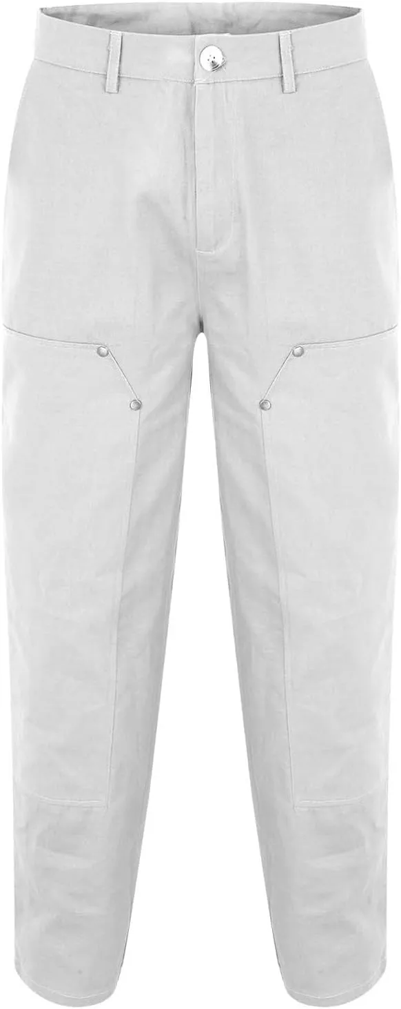 GIERIDUC Men's Paisley Pants Cargo Jogger Men's Tall Size Athletic Pants Mens Polyester Cargo Pants Relaxed Fit Cord Trouser