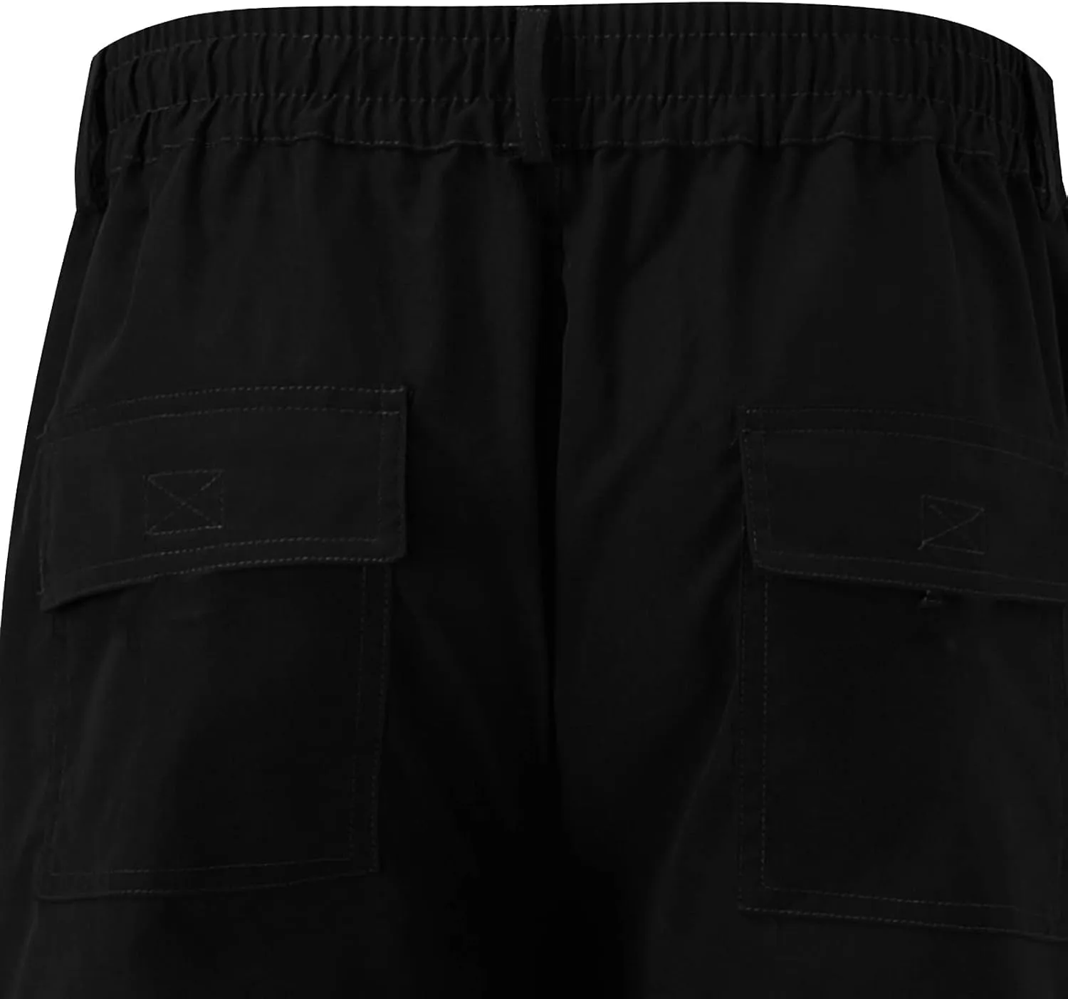 GIERIDUC Mens Stretch Waist Cargo Pants Mens Khaki Cargo Pants Relaxed Fit Mens Activewear Pants Tall Best Long Pants for Men