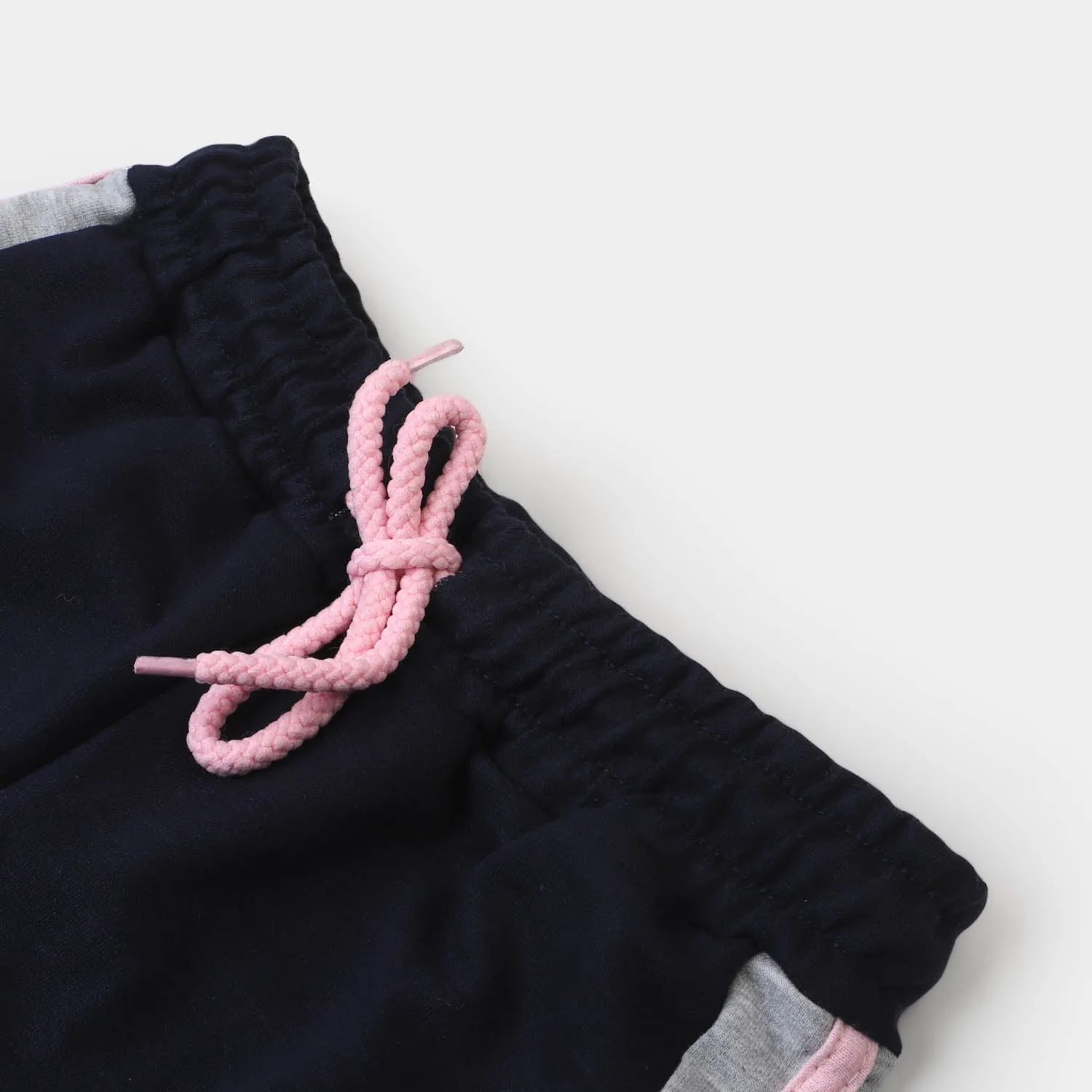 Girls Cotton Short Character | Navy Blue