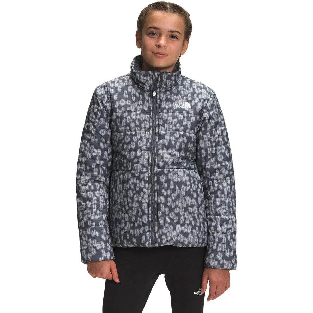 Girls' Printed Reversible Mossbud Swirl Jacket