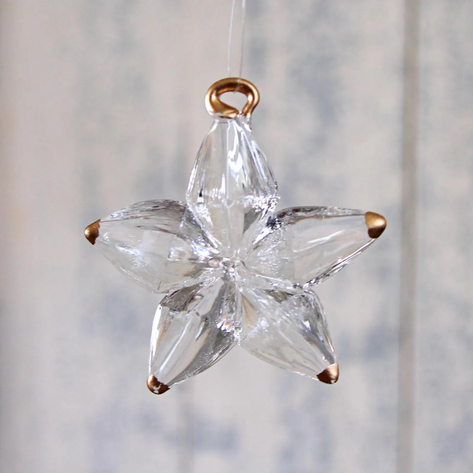 Glass Star Decoration