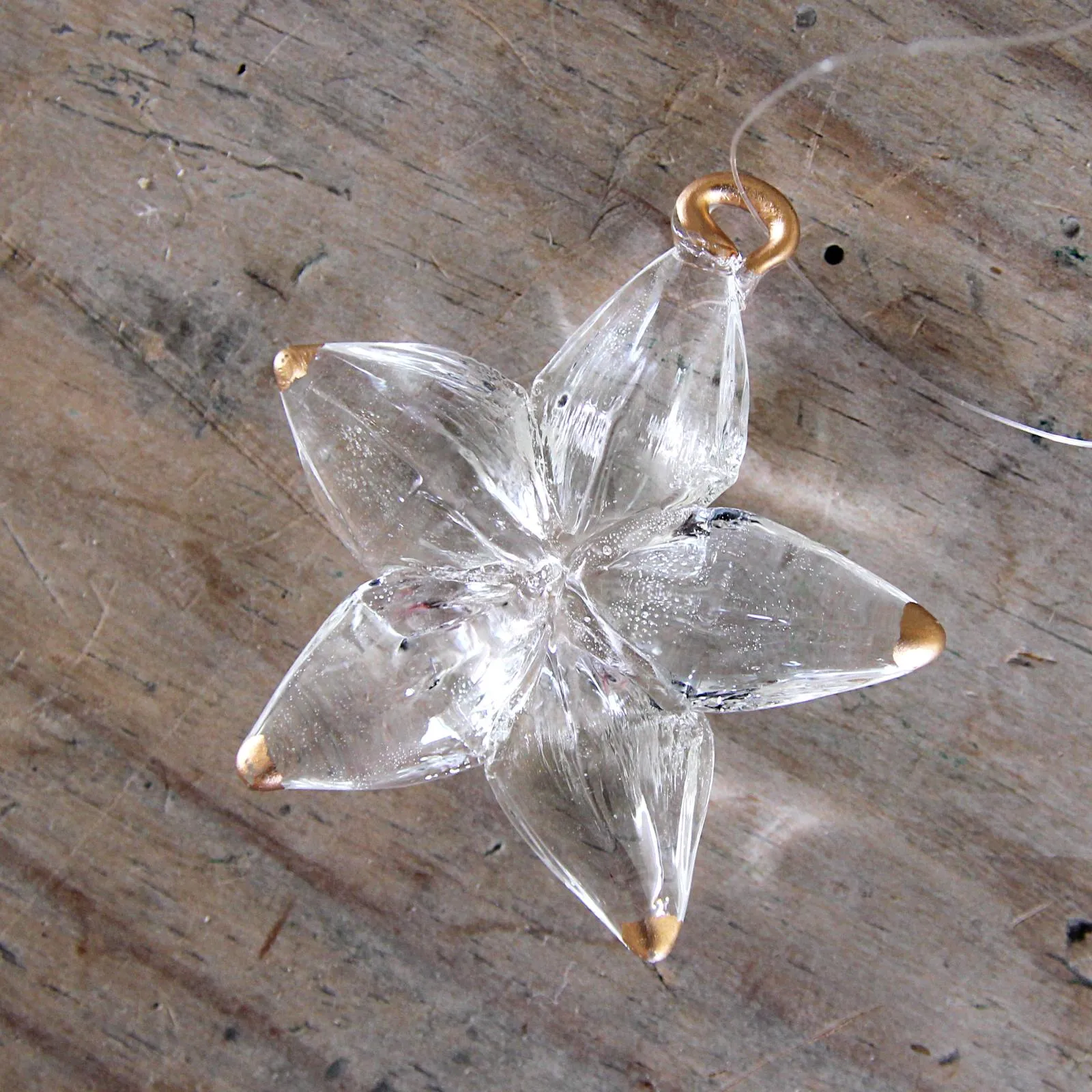 Glass Star Decoration