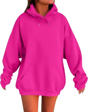 GOKKILRW Hoodies for Women Basic Plain Hoodie Oversized Sweatshirts Fall Fashion Preppy Clothes Y2k Outfits Teen Girls Hoodie