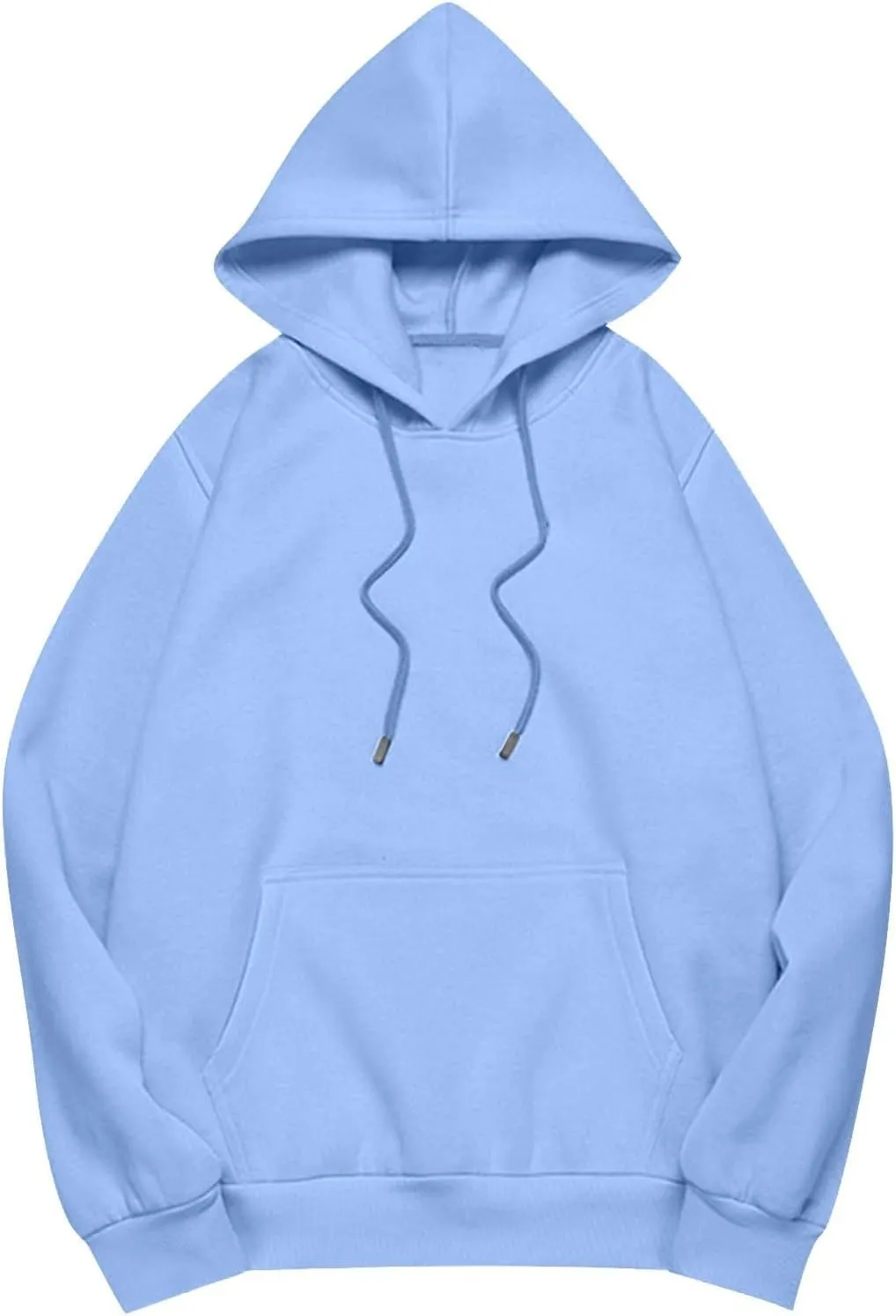 GOKKILRW Hoodies for Women Basic Plain Hoodie Oversized Sweatshirts Fall Fashion Preppy Clothes Y2k Outfits Teen Girls Hoodie