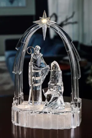 Gold Arched Lg. Holy Family