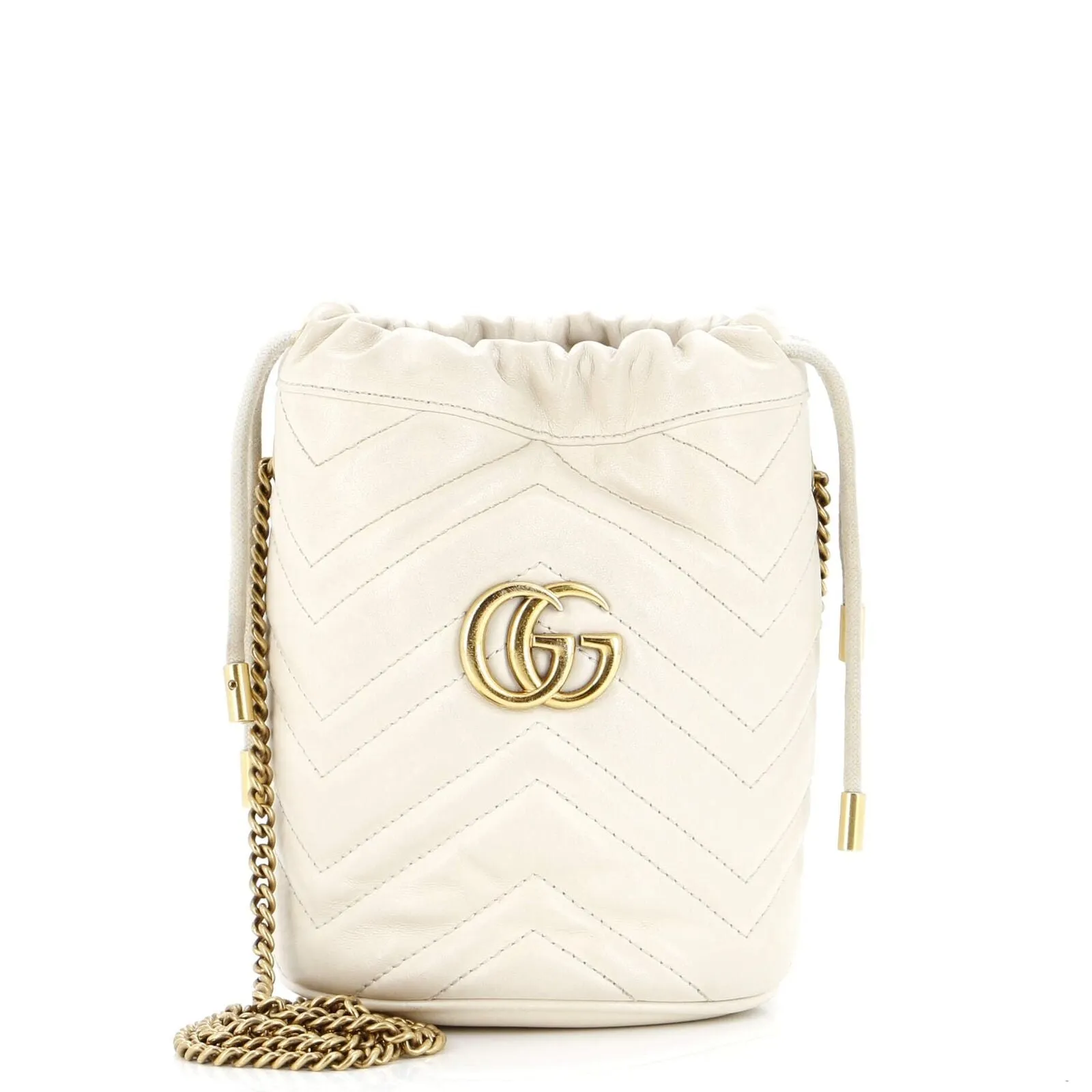 Gucci Gg Marmont Bucket Bag Matelasse