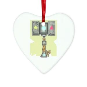 Hammer Glass Hanging Ornament