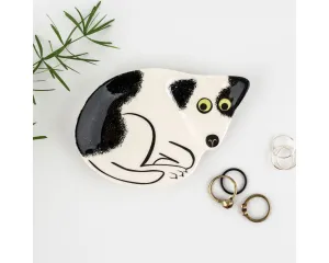 Hannah Turner Trinket Dish Dog Black