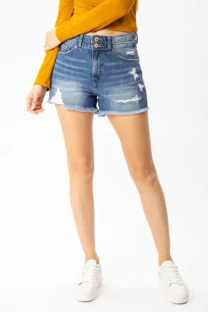High Rise Mom Shorts