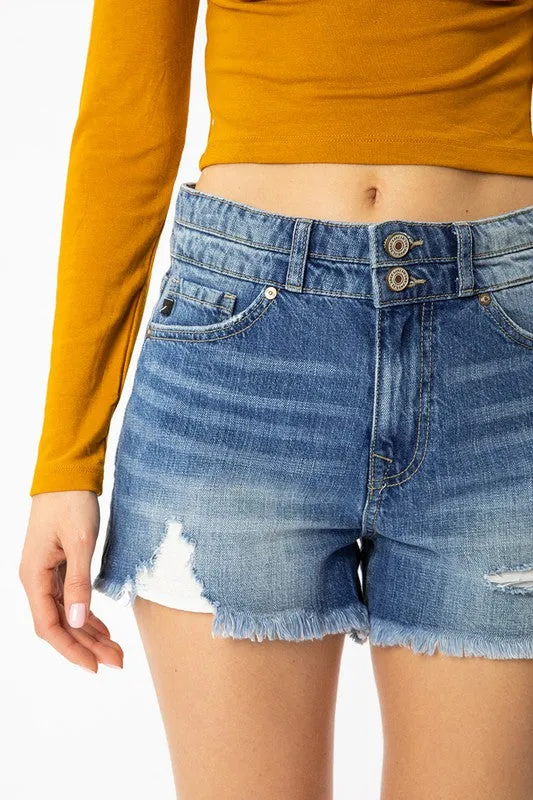 High Rise Mom Shorts