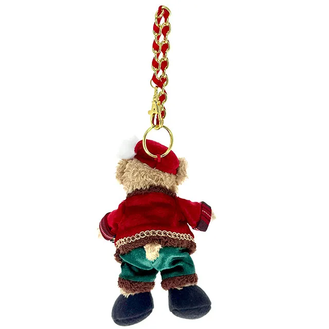 HKDL - 2024 Christmas Duffy and Friends x Duffy Plush Keychain