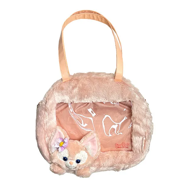 HKDL - LinaBell Plush Collection Tote Bag with Clear Window