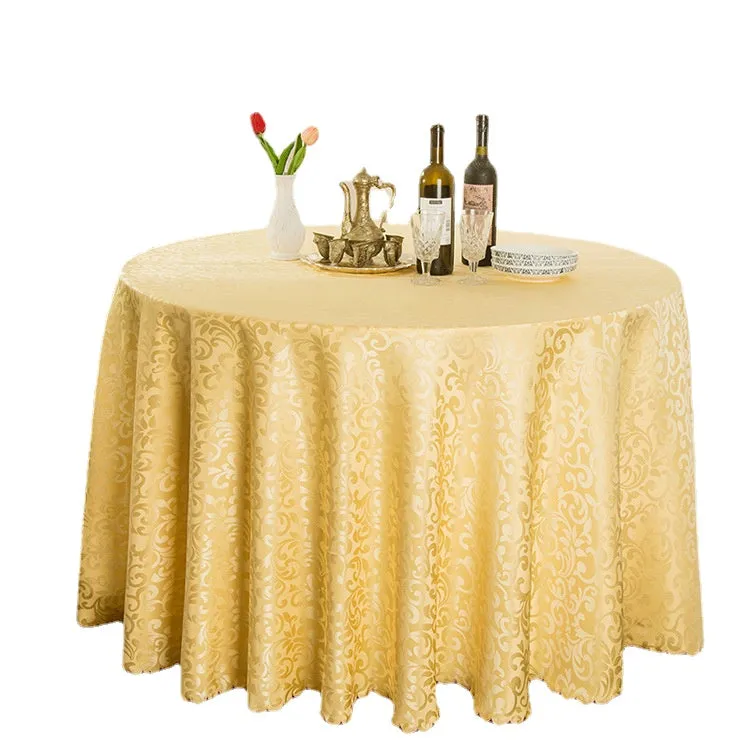 Hotel Wedding Tablecloth Restaurant Ding Room round Table Crocheted Tablecloth round Morning Glory Table Cloth