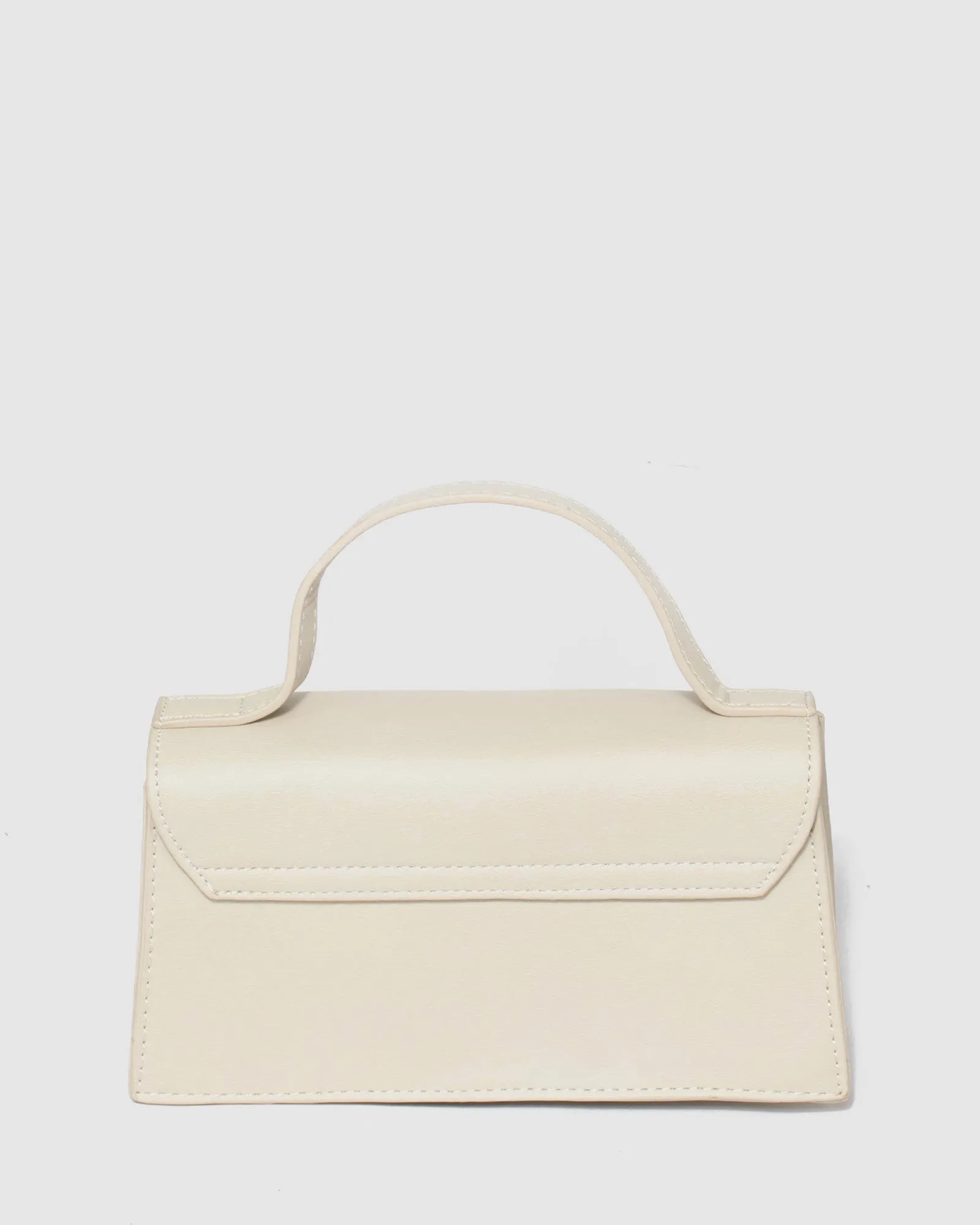 Ivory Luna Lock Mini Bag