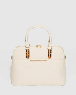 Ivory Zion Plate Med Tote Bag