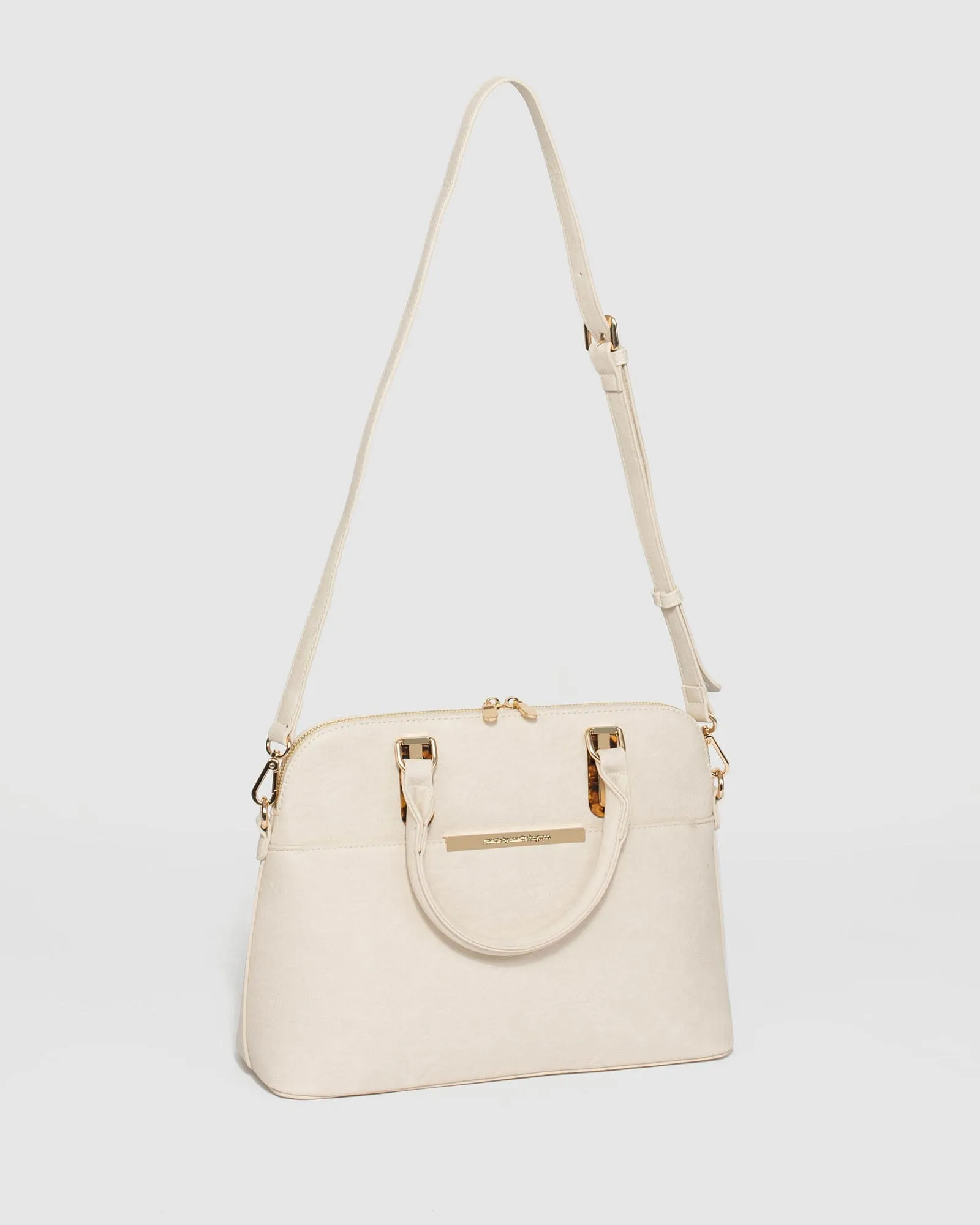Ivory Zion Plate Med Tote Bag